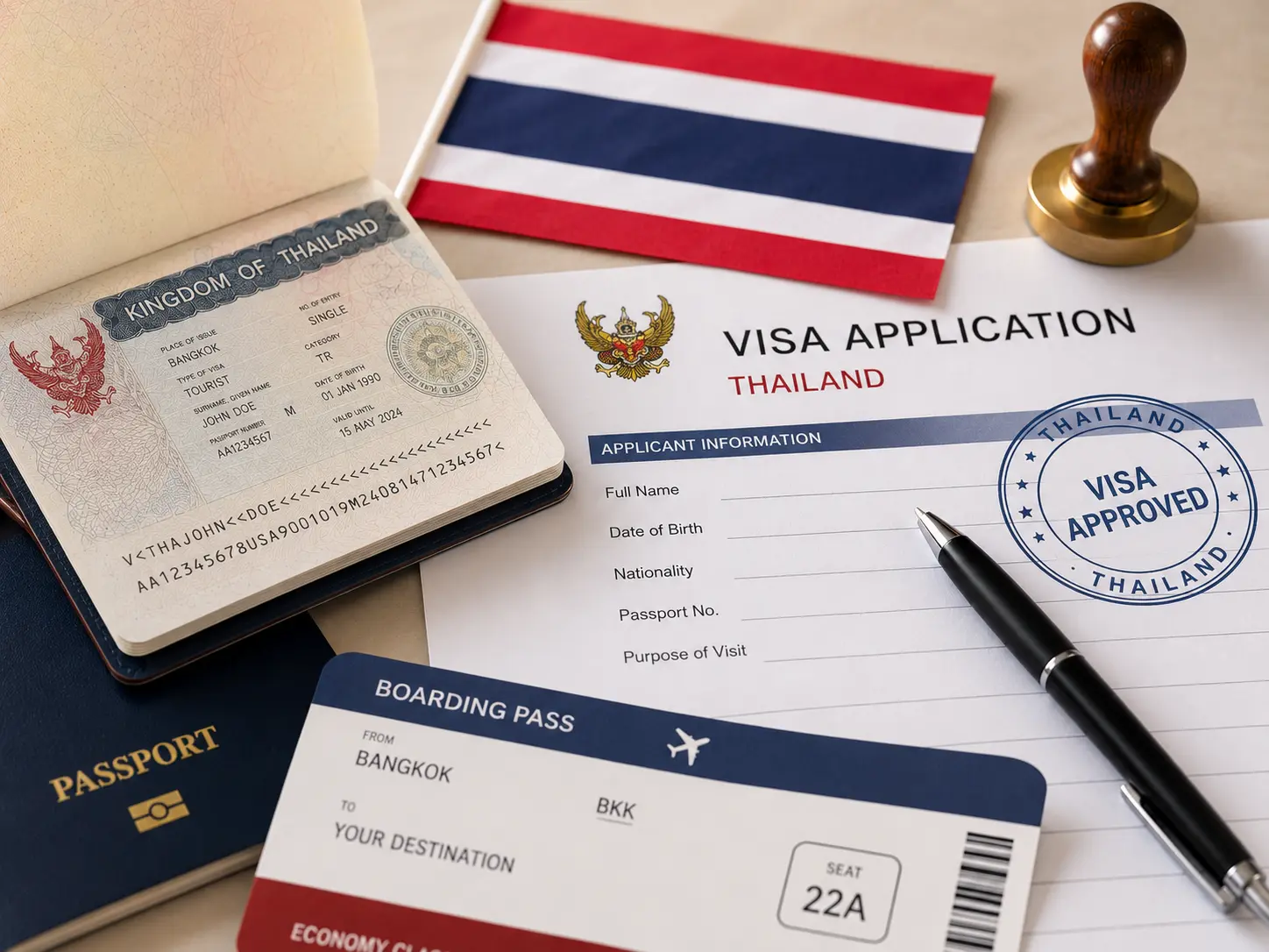 visa-tahailande